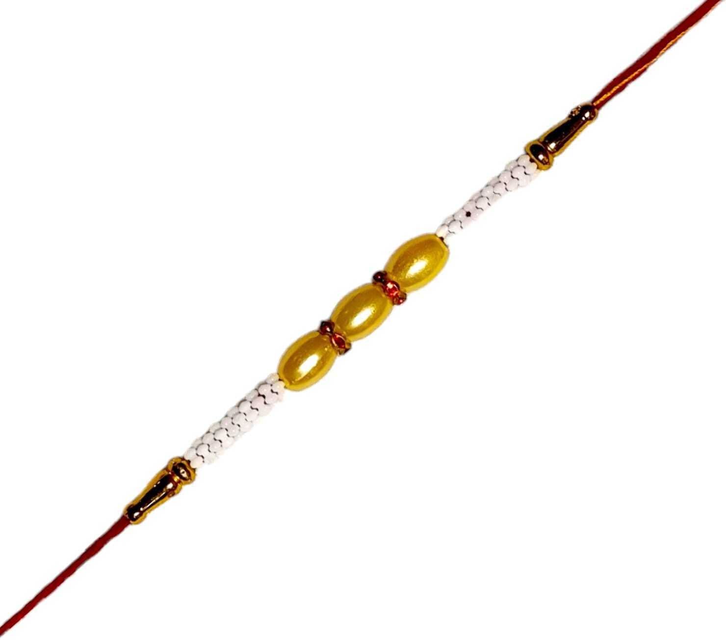 SUNINOW Designer RAKHI-03-P2W Assorted Rakhi  Set (1 rakhi)