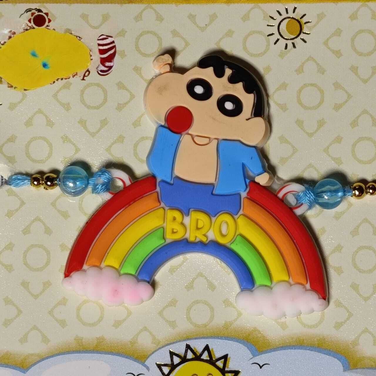 SUNINOW Kids shinchen-r-01 Plastic (PVC) Rakhi  Set (1 kids rakhi)