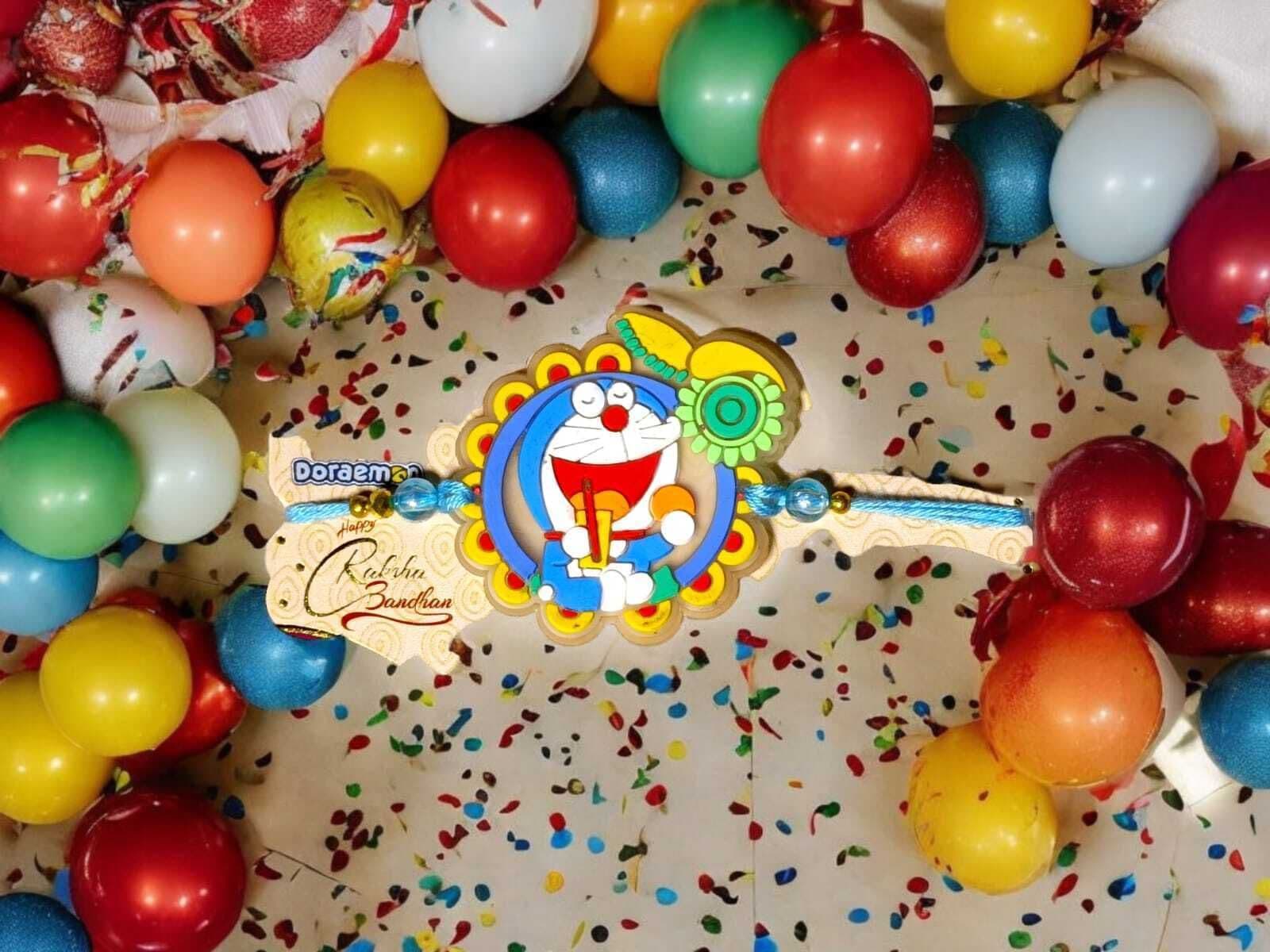 SUNINOW Kids dor-r-01 Plastic (PVC) Rakhi Set (1 kids rakhi)