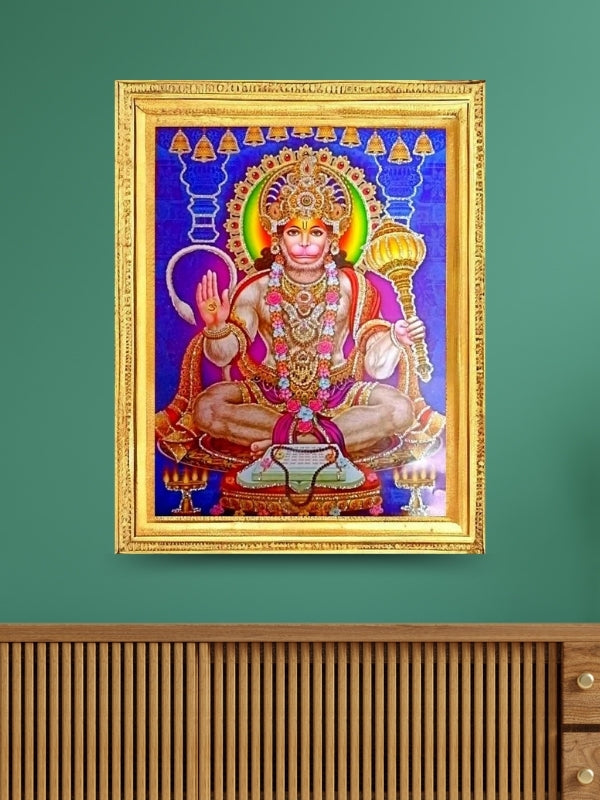 SUNINOW Hanuman photo frame Religious Frame