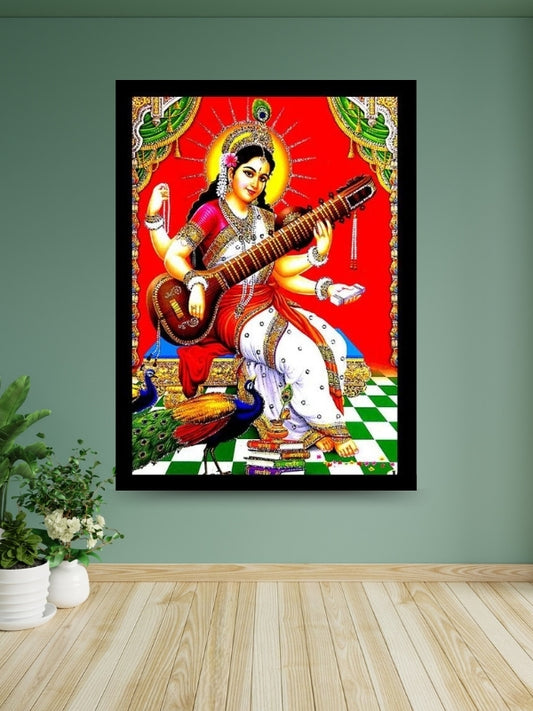 Photo & Frame Saraswati Maa