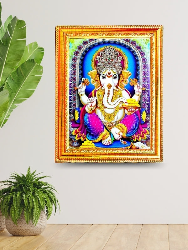 Photo & Frame Ganesha   | Ganesha Ji | For Pooja