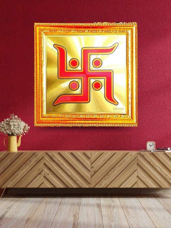 Photo & Frame Swastik   For Wall Decor | Pooja Ghar