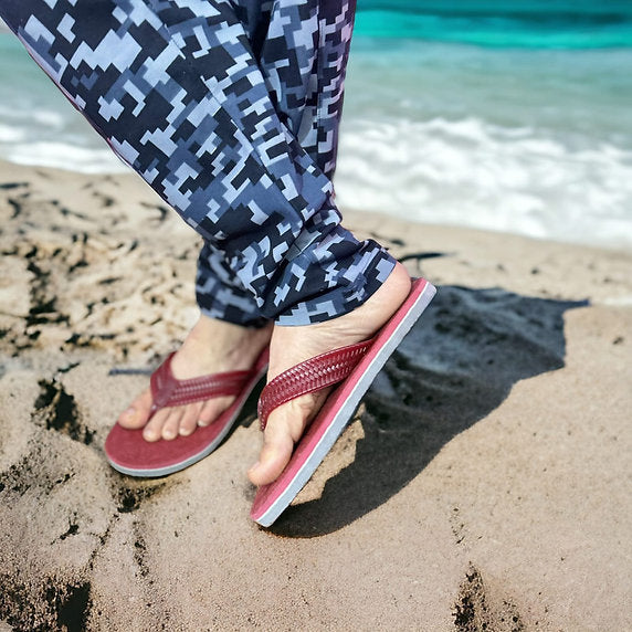 Men Flip Flops - Red (PACK OF 2)