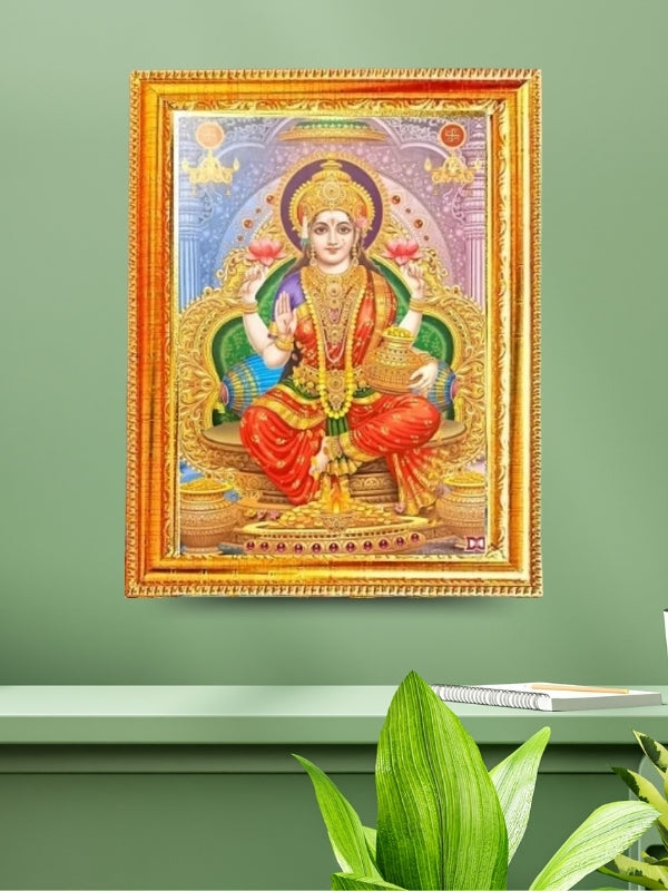 Photo & Frame SUNINOW Laxmi ji   ( 20 X 15 CM )