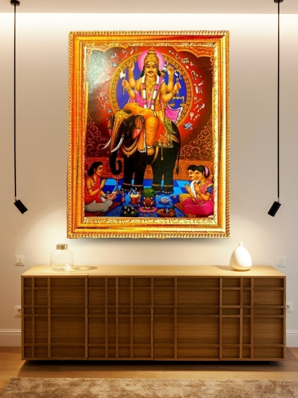 Photo & Frame SUNINOW Vishwakarma ji   (29 x 23 cm )