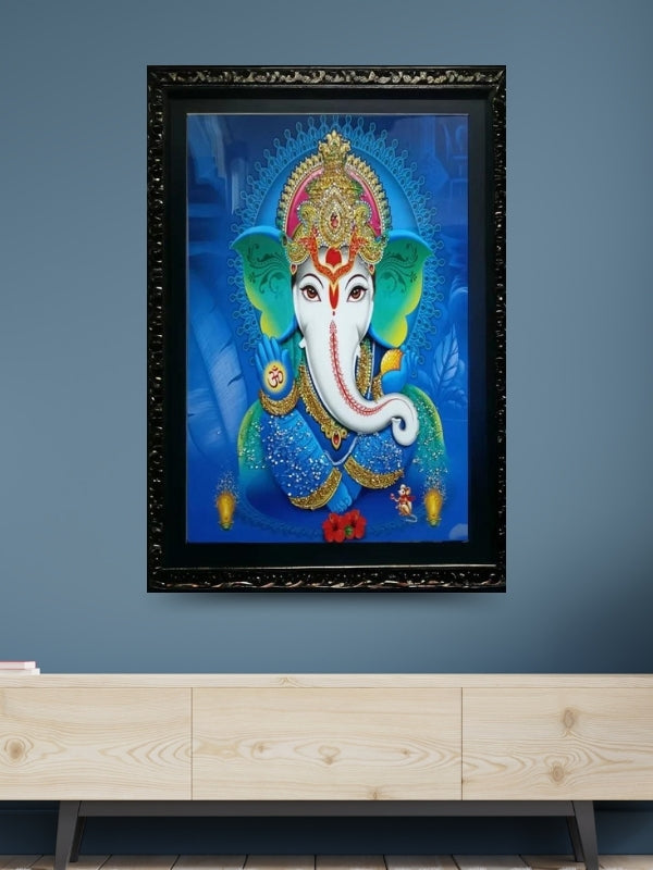 SUNINOW ganesh Religious Frame