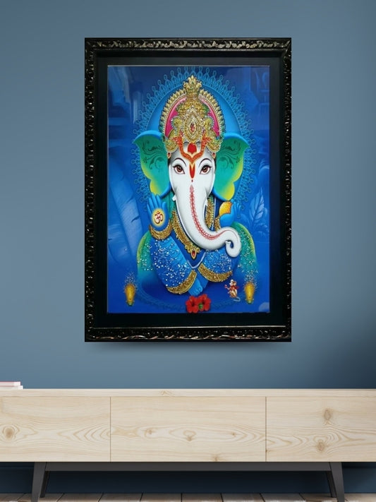 SUNINOW ganesh Religious Frame