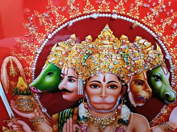 Panchmukhi Hanuman Photo Frame