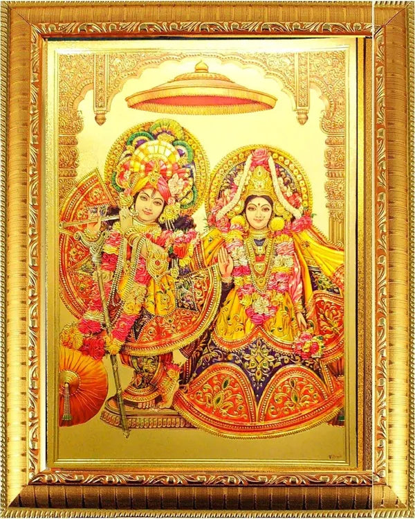 Photo & Frame Radha Krishna