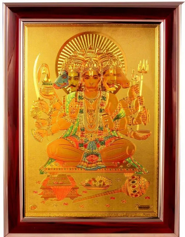 Photo & Frame Panchamukhi Hanuman Ji