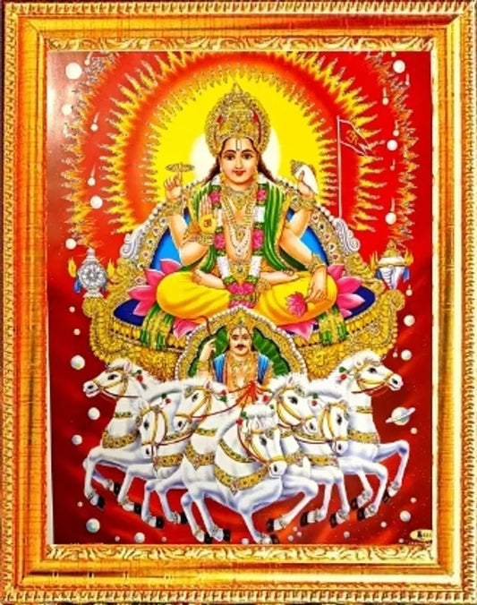 Photo & Frame SUNINOW Lord surya   ( 29 x 23 cm )