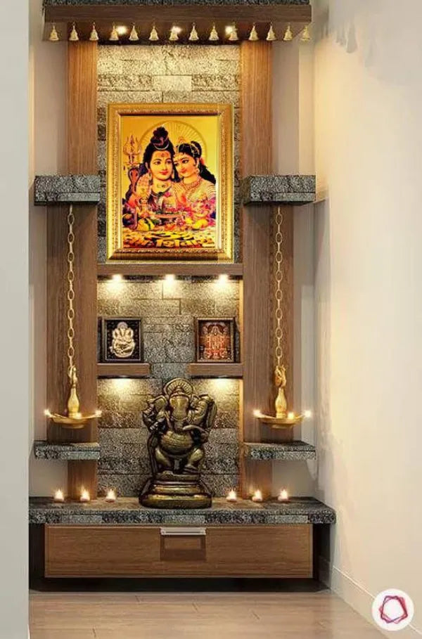 Photo & Frame Shiv Parivar God Photo For Pooja | Hindu Bhagwan Devi Devta Photo | God  s | Wall D????_Cor   |