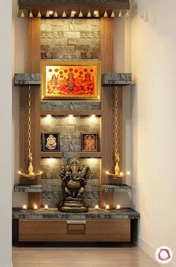 Laxmi Ganesh saraswati Photo Frame