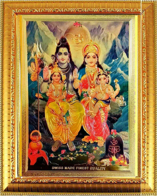 Photo & Frame Shiv Parivar| God  s | Hindu God Photo | Bhagwan Photo