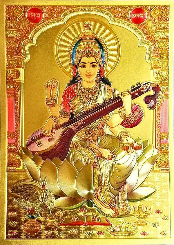 Photo & Frame Saraswati   |God  s |