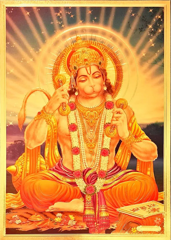 Photo & Frame Bajrang Bali Hanuman Ji