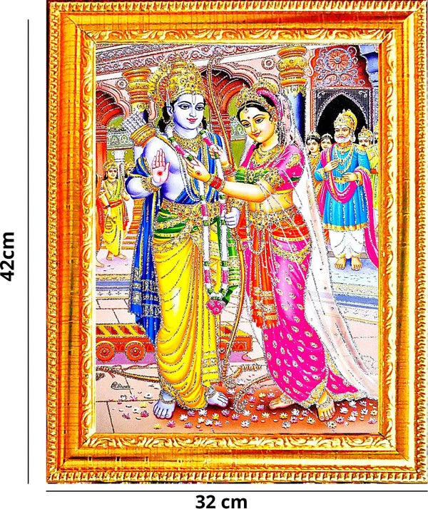 Photo & Frame Ram Sita Vivah