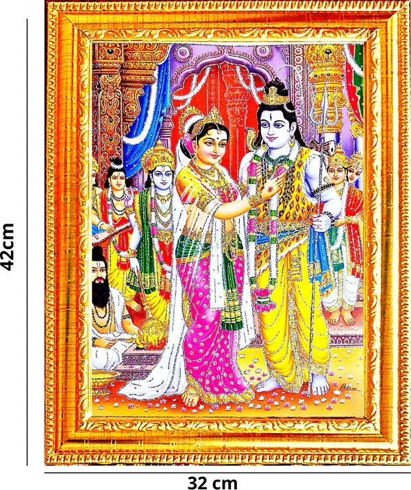 Photo & Frame Shiv Parvati Vivah