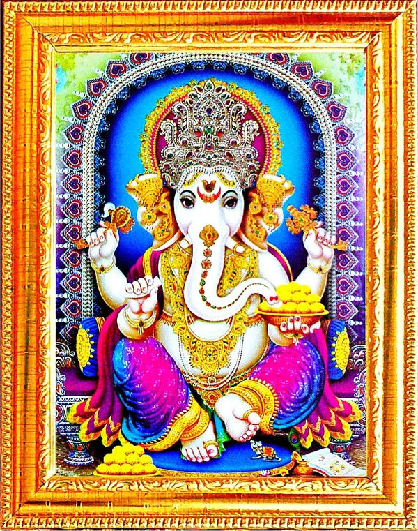 Photo & Frame Ganesha   | Ganesha Ji | For Pooja