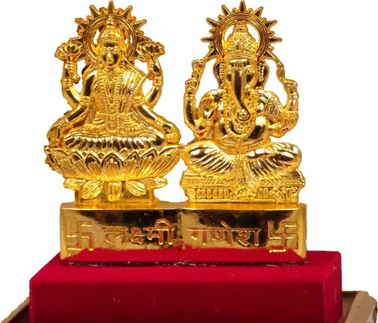 Decorative Showpiece - 8 Cm (Metal , Gold)