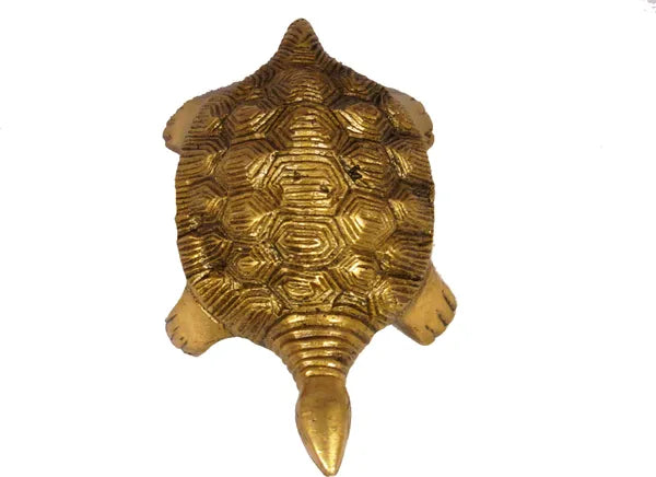 Decorative Showpiece - 3 Cm (Brass, Gold)