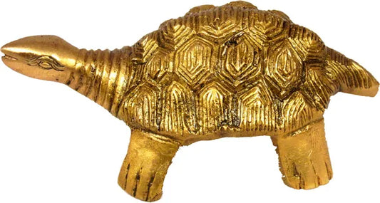 Decorative Showpiece - 3 Cm (Brass, Gold)