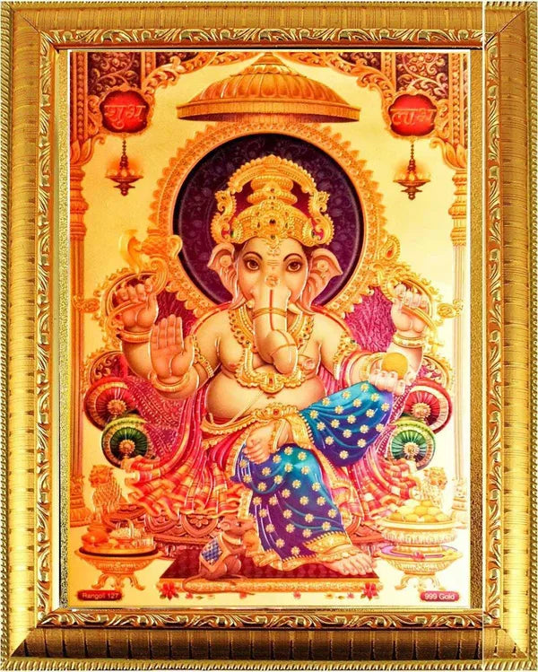 Photo & Frame Lord Ganesh Ji