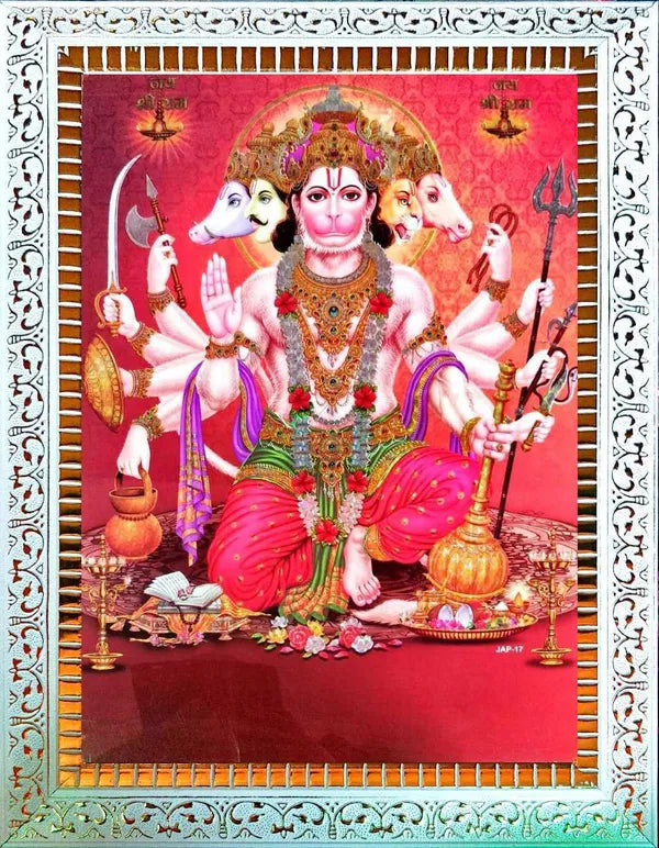 Photo & Frame Panchmukhi Hanuman