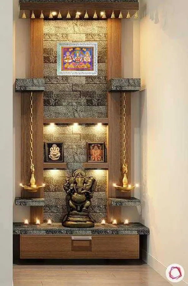 Photo & Frame God Laxmi Ganesh Saraswati