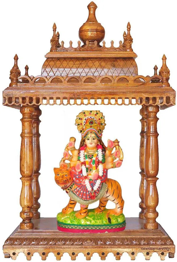 Goddess Maa Durga Devi Idol Statue Sherawali Mata Rani Spiritual Puja Vastu Showpiece Figurine