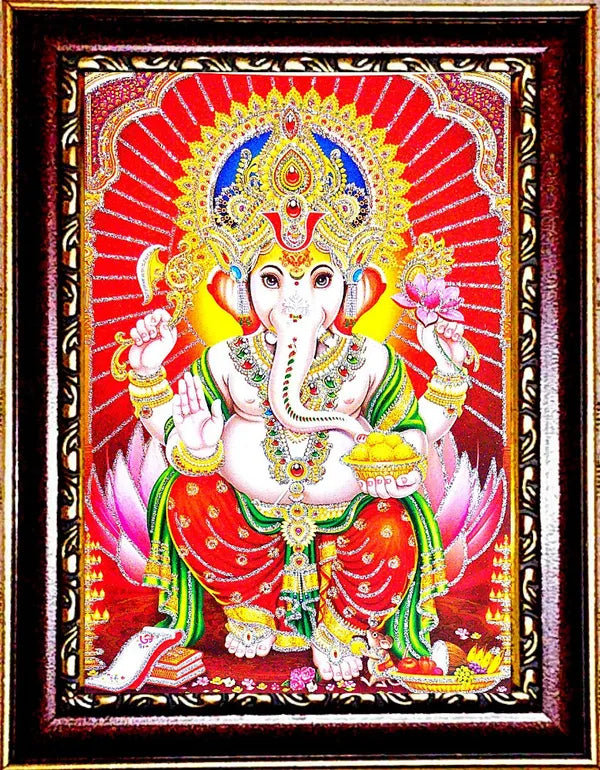 Photo & Frame Lord Ganesh | Ganpati Bappa Morya | Ganpati | Ganesha