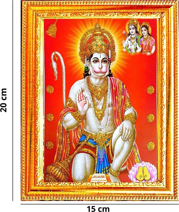 Photo & Frame Hanuman Ji