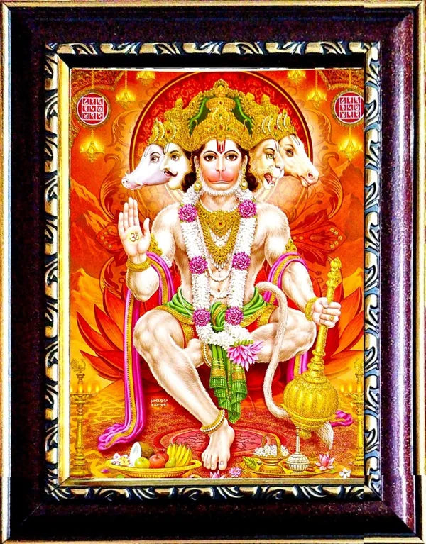 Photo & Frame Panchmukhi Hanuman Ji