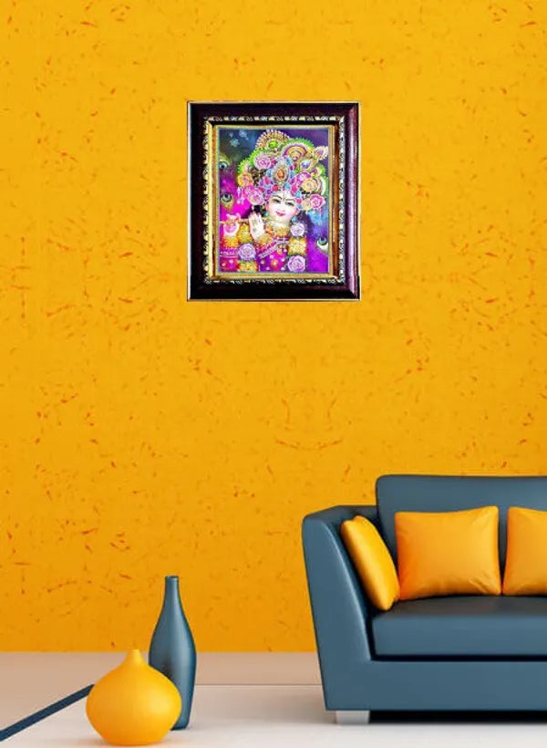 Photo & Frame Lord Krishna