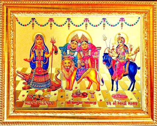 Photo & Frame SUNINOW KHODIYAR MATA | CHAMUNDA MATA | MELDI MATA   | HINDU GODDESS