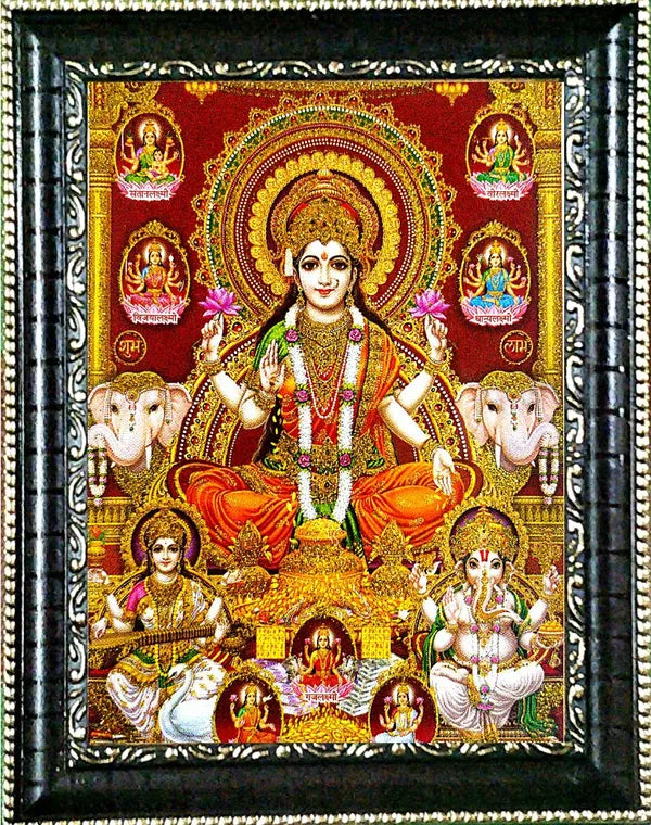 Photo & Frame Ashta Laxmi Ganesh