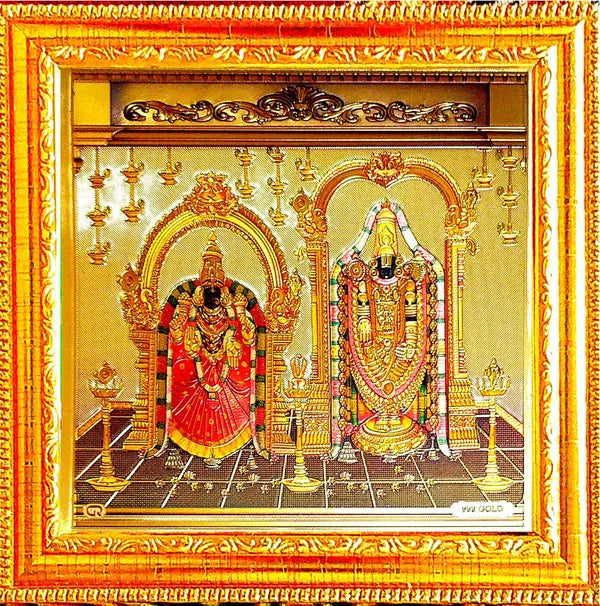 Photo & Frame Tirupati Balaji And Laxmi Ji   | Lakshmi Mata