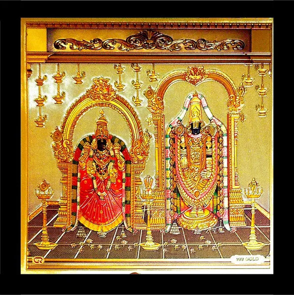 Photo & Frame Tirupati Balaji With Laxmi Ji   | Lakshmi Mata