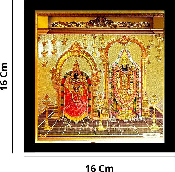 Photo & Frame Tirupati Balaji With Laxmi Ji   | Lakshmi Mata