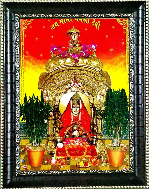 Photo & Frame Manasa Devi | Nag Devi | Goddess Of Snakes | Hindu Goddess