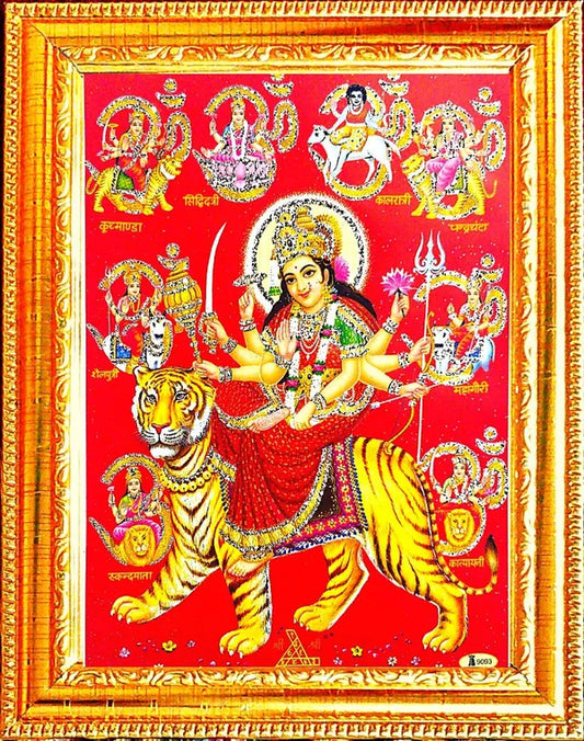 Photo & Frame Durga Mata | Nav Durga