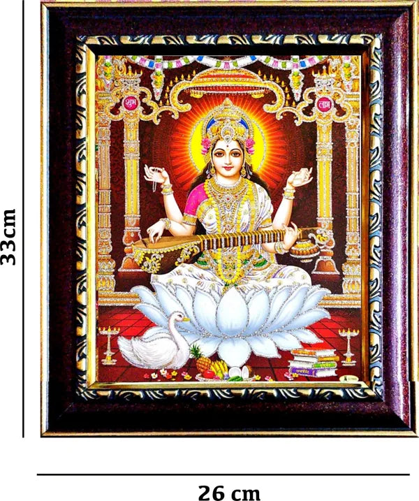 Photo & Frame Saraswati   | Saraswati Maa