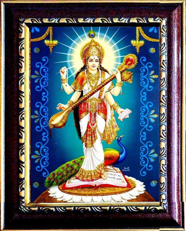 Photo & Frame Saraswati Photo