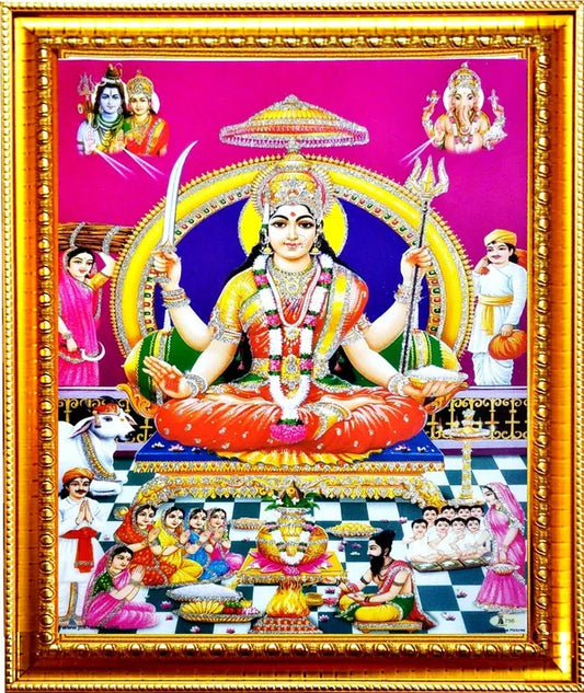 Photo & Frame Santoshi Maa   |