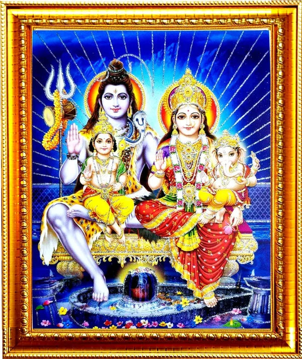 Photo & Frame Shiv Parivar   | Shiv Photo