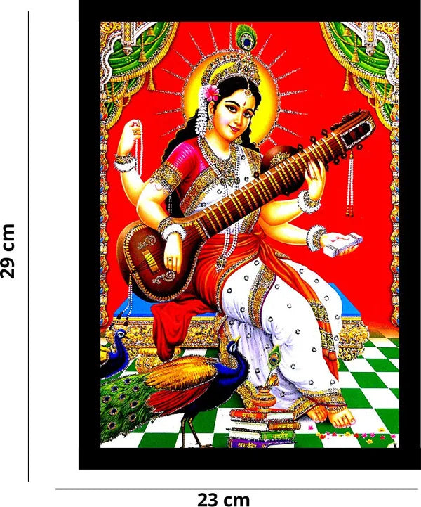 Photo & Frame Saraswati Maa