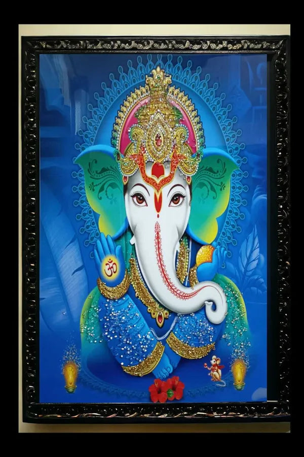 SUNINOW ganesh Religious Frame