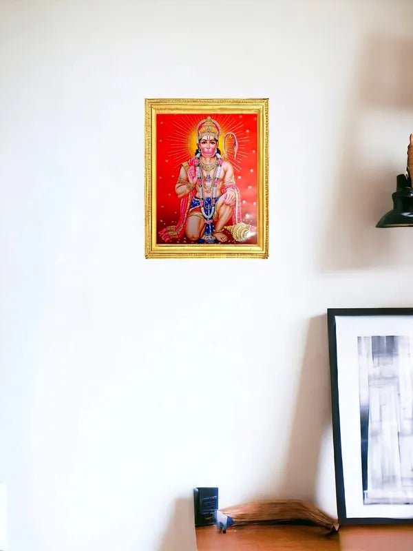 SUNINOW Hanuman Ji photo frame Religious Frame