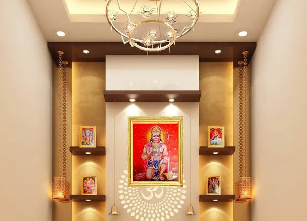 SUNINOW Hanuman Ji photo frame Religious Frame